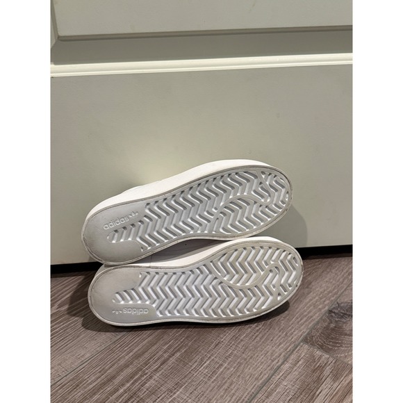 Adidas Stan Smith Platform Sneakers White Green Women Size 8 - Picture 8 of 9